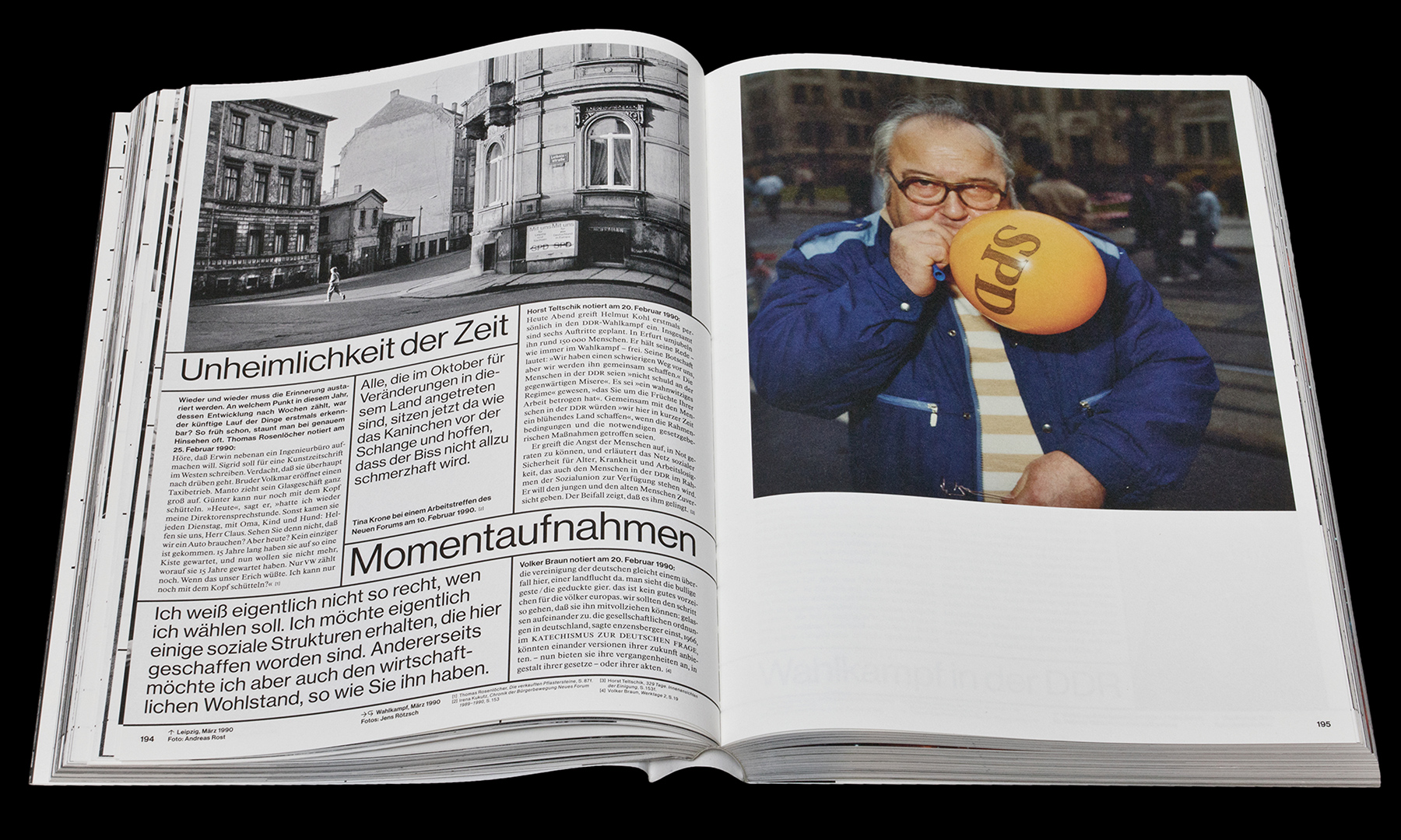 Das Jahr 1990 freilegen