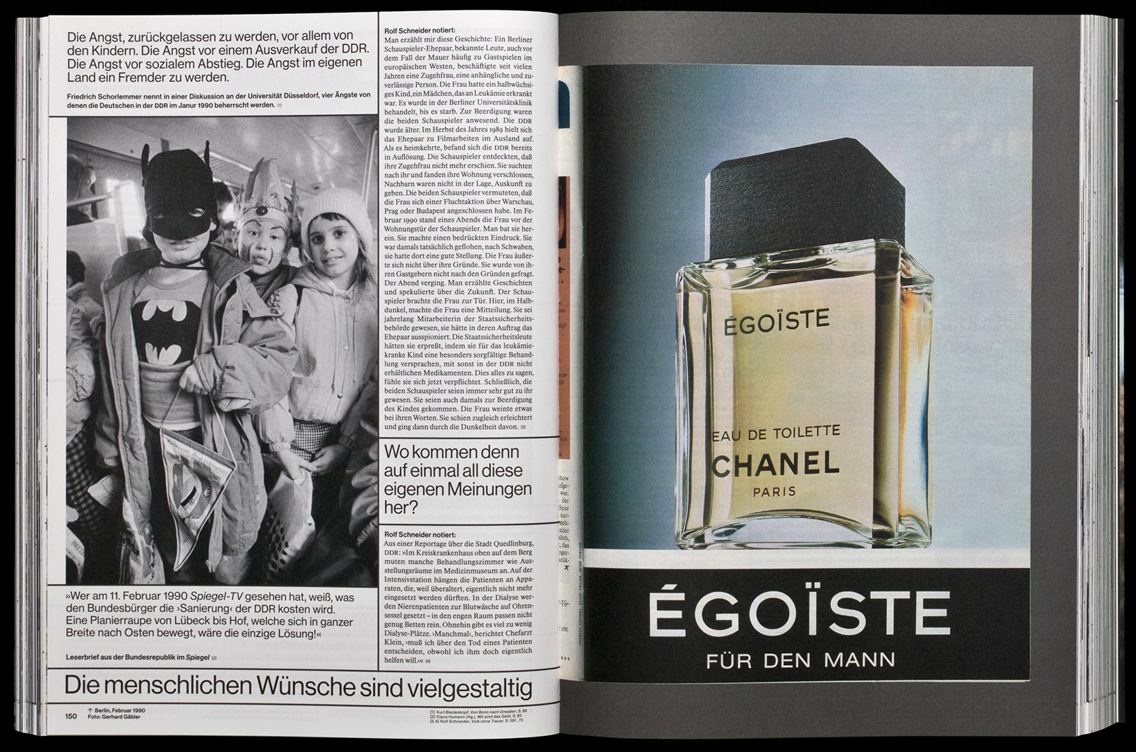 Das Jahr 1990 freilegen